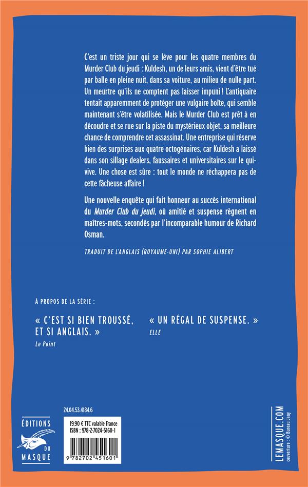 Quatrième de couverture de « Une mort bien fâcheuse »
