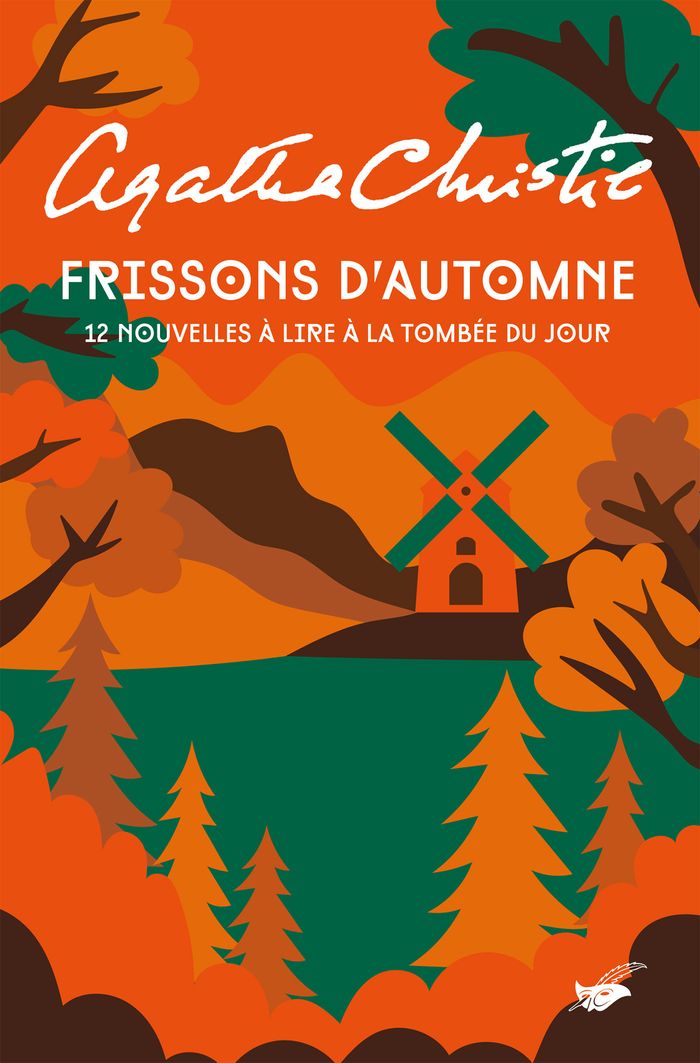 Couverture du livre « Frissons d'automne : 12 nouvelles à lire à la tombée du jour » de Agatha Christie, librairie Les Contes Infusés à Corte