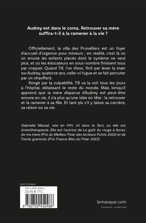 Quatrième de couverture de « Gracier la bête »