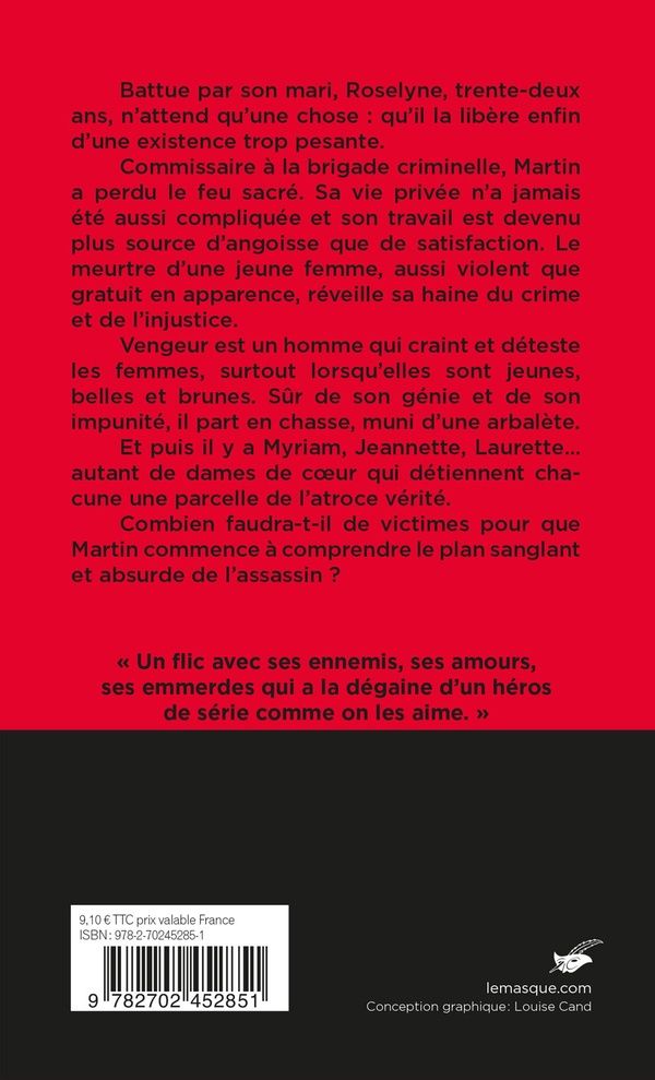 Quatrième de couverture de « Dame de coeur »