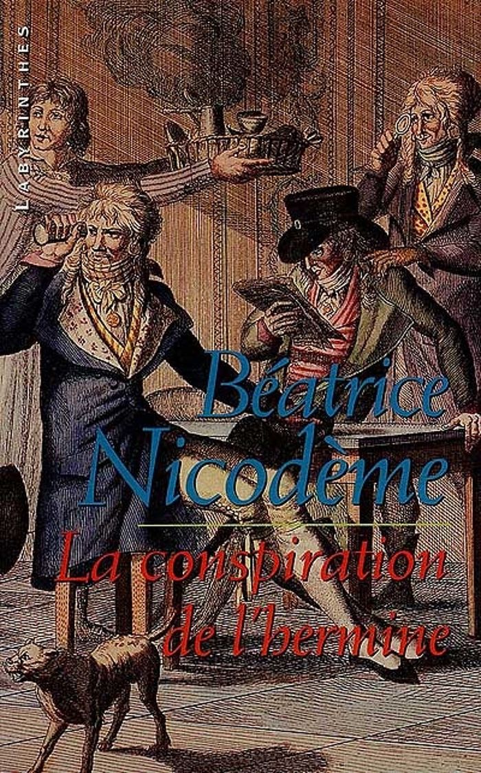 Couverture du livre « LA CONSPIRATION DE L'HERMINE », librairie Les Contes Infusés à Corte