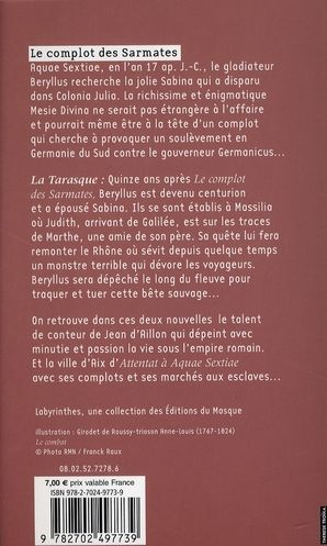Quatrième de couverture de « Le complot des Sarmates »