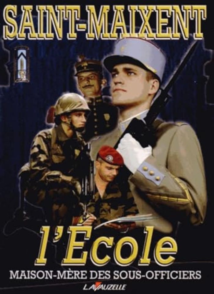 Couverture du livre « ST MAIXENT L'ECOLE - MAISON-MERE DES SOUS-OFFCIERS », librairie Les Contes Infusés à Corte