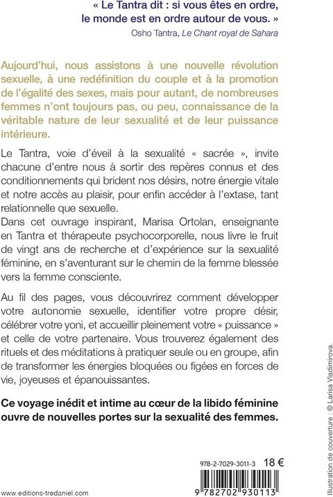 Quatrième de couverture de « La femme tantrique »