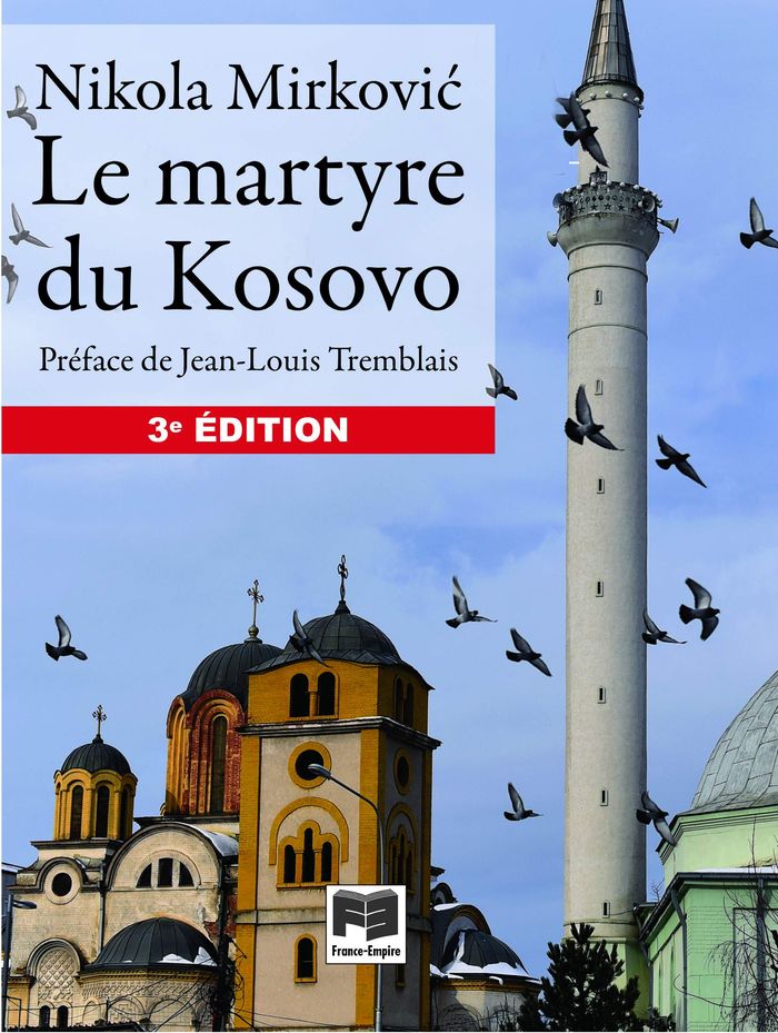 Couverture du livre « LE MARTYRE DU KOSOVO », librairie Les Contes Infusés à Corte