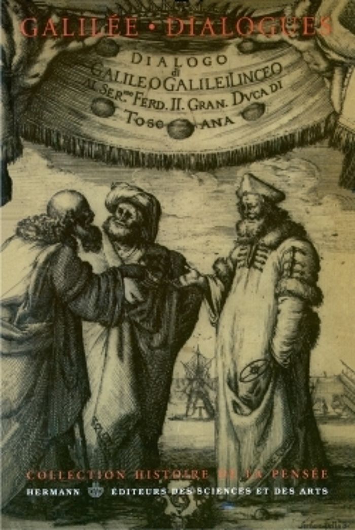 Couverture du livre « DIALOGUES ET LETTRES CHOISIES, DE GALILEE » de Galilee, librairie Les Contes Infusés à Corte
