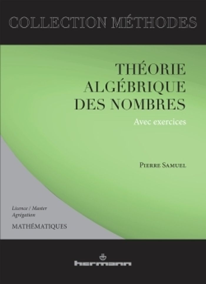 Couverture du livre « THEORIE ALGEBRIQUE DES NOMBRES », librairie Les Contes Infusés à Corte