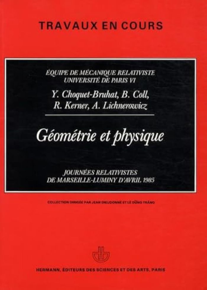 Couverture du livre « GEOMETRIE ET PHYSIQUE », librairie Les Contes Infusés à Corte