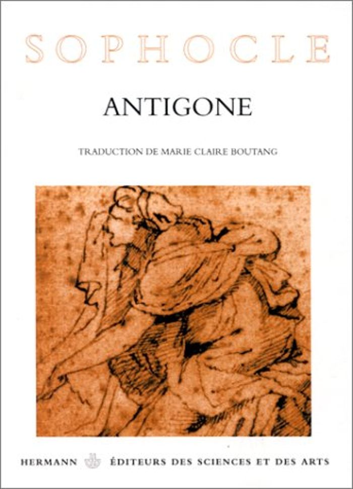 Couverture du livre « ANTIGONE » de Sophocle/steiner, librairie Les Contes Infusés à Corte
