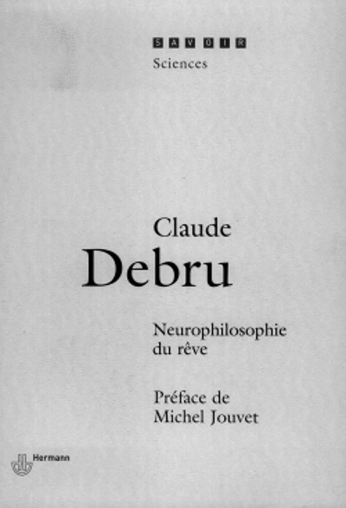 Couverture du livre « NEUROPHILOSOPHIE DU REVE », librairie Les Contes Infusés à Corte