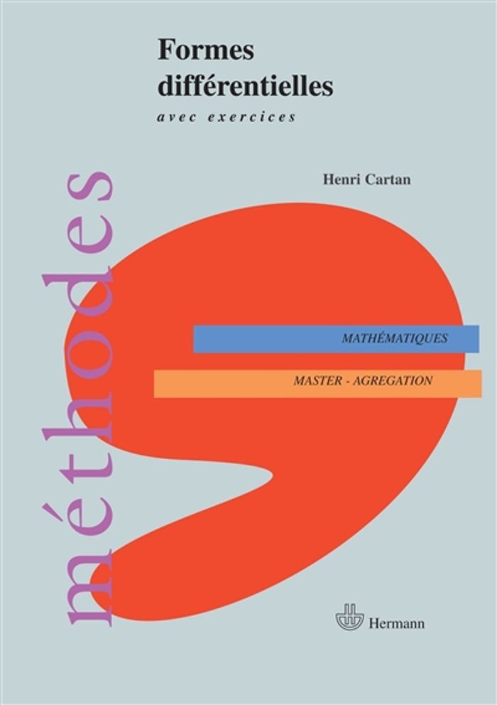 Couverture du livre « FORMES DIFFERENTIELLES - AVEC EXERCICES » de Henri Cartan, librairie Les Contes Infusés à Corte