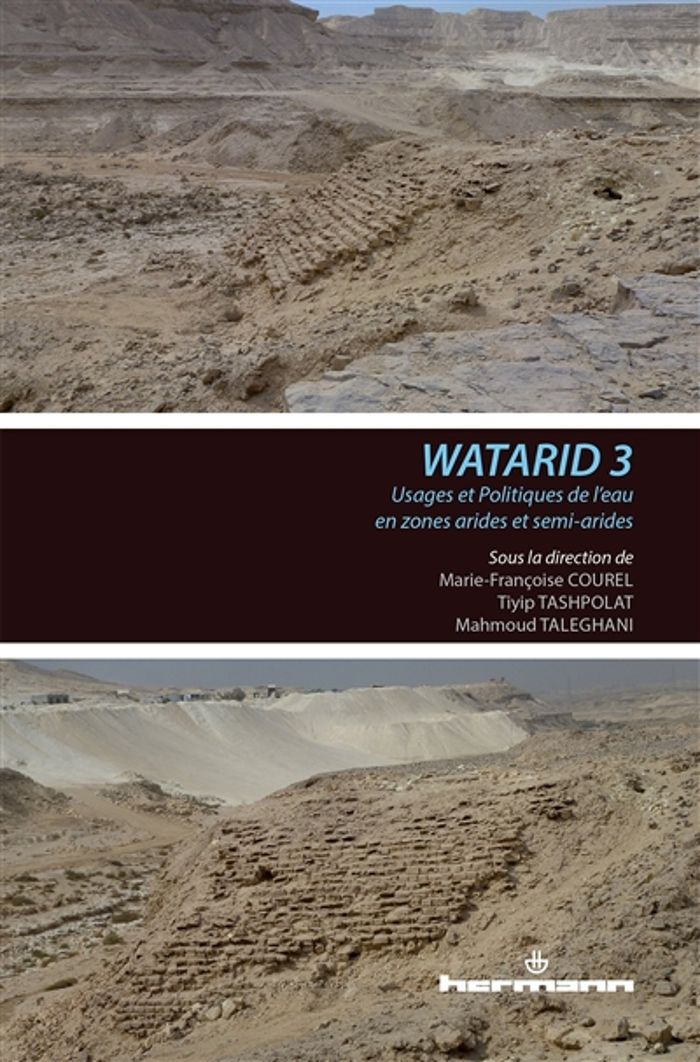 Couverture du livre « USAGES ET POLITIQUES DE L'EAU EN ZONES ARIDES ET SEMI-ARIDES - CONFERENCE INTERNATIONALE WATARID 3 » de M-F. Courel, librairie Les Contes Infusés à Corte