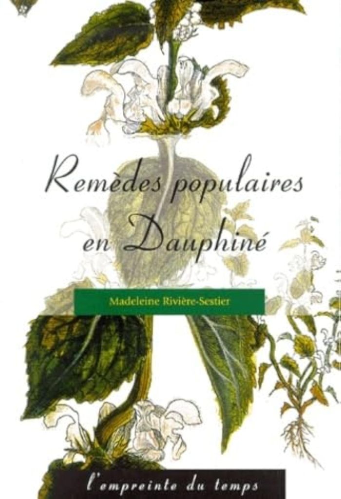 Couverture du livre « REMEDES POPULAIRES EN DAUPHINE NLLE EDITION » de M. Riviere-Sestier, librairie Les Contes Infusés à Corte