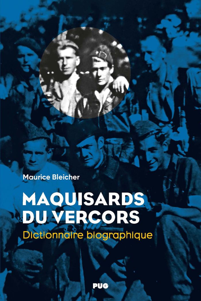 Couverture du livre « Maquisards du Vercors : dictionnaire biographique » de Maurice Bleicher, librairie Les Contes Infusés à Corte