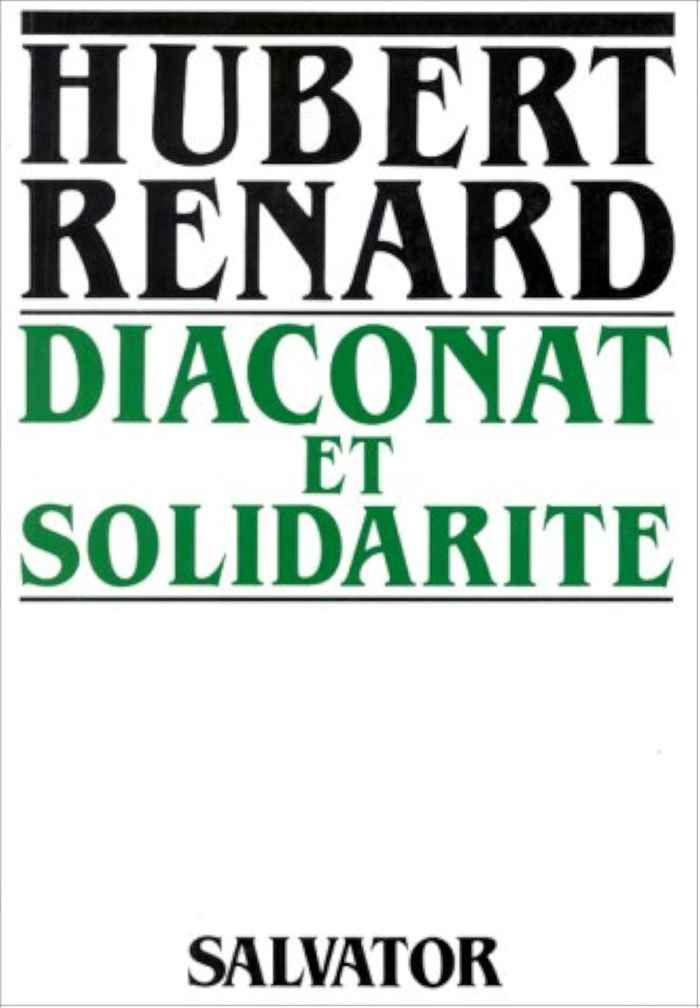 Couverture du livre « DIACONAT ET SOLIDARITE » de Aurelie Renard, librairie Les Contes Infusés à Corte