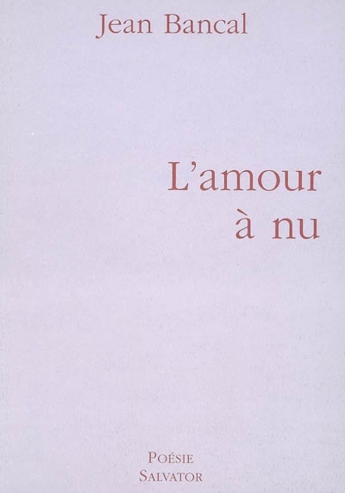 Couverture du livre « L'AMOUR A NU », librairie Les Contes Infusés à Corte