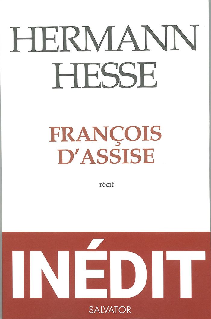 Couverture du livre « François d'Assise » de Hermann Hesse, librairie Les Contes Infusés à Corte