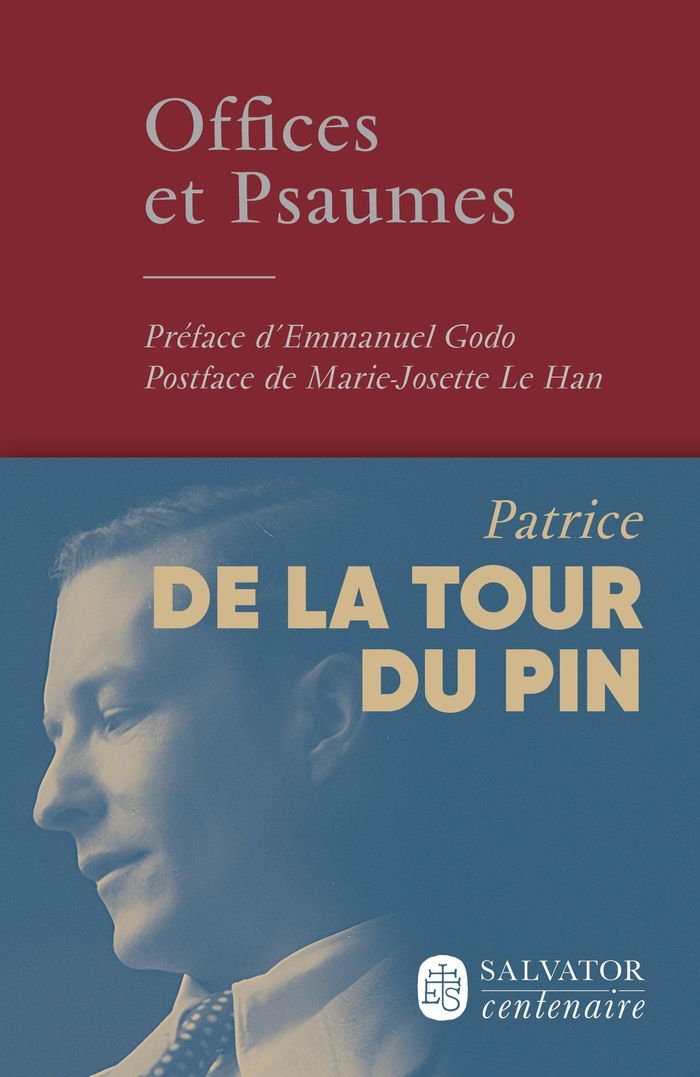 Couverture du livre « Offices et psaumes » de Patrice de la Tour du Pin, librairie Les Contes Infusés à Corte