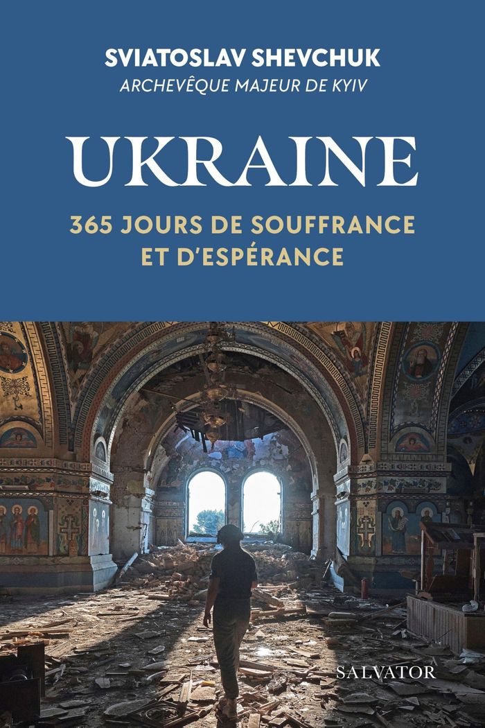 Couverture du livre « Ukraine : 365 jours de souffrance et d'espérance », librairie Les Contes Infusés à Corte