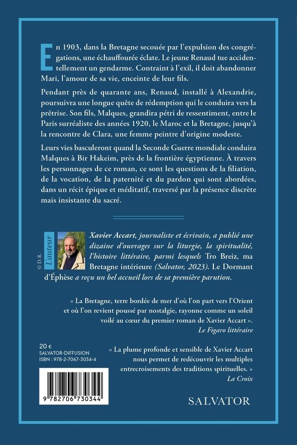 Quatrième de couverture de « Le dormant d'Éphèse »