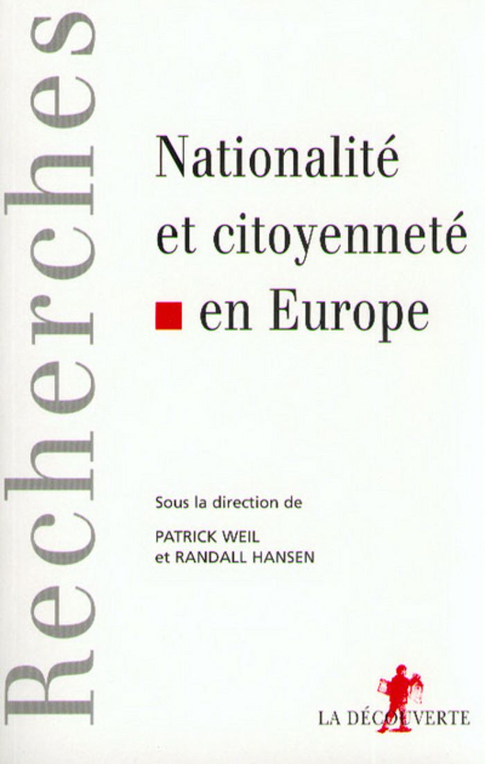 Couverture du livre « NATIONALITE ET CITOYENNETE EN EUROPE », librairie Les Contes Infusés à Corte