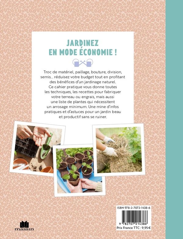 Quatrième de couverture de « Jardiner sans dépenser »