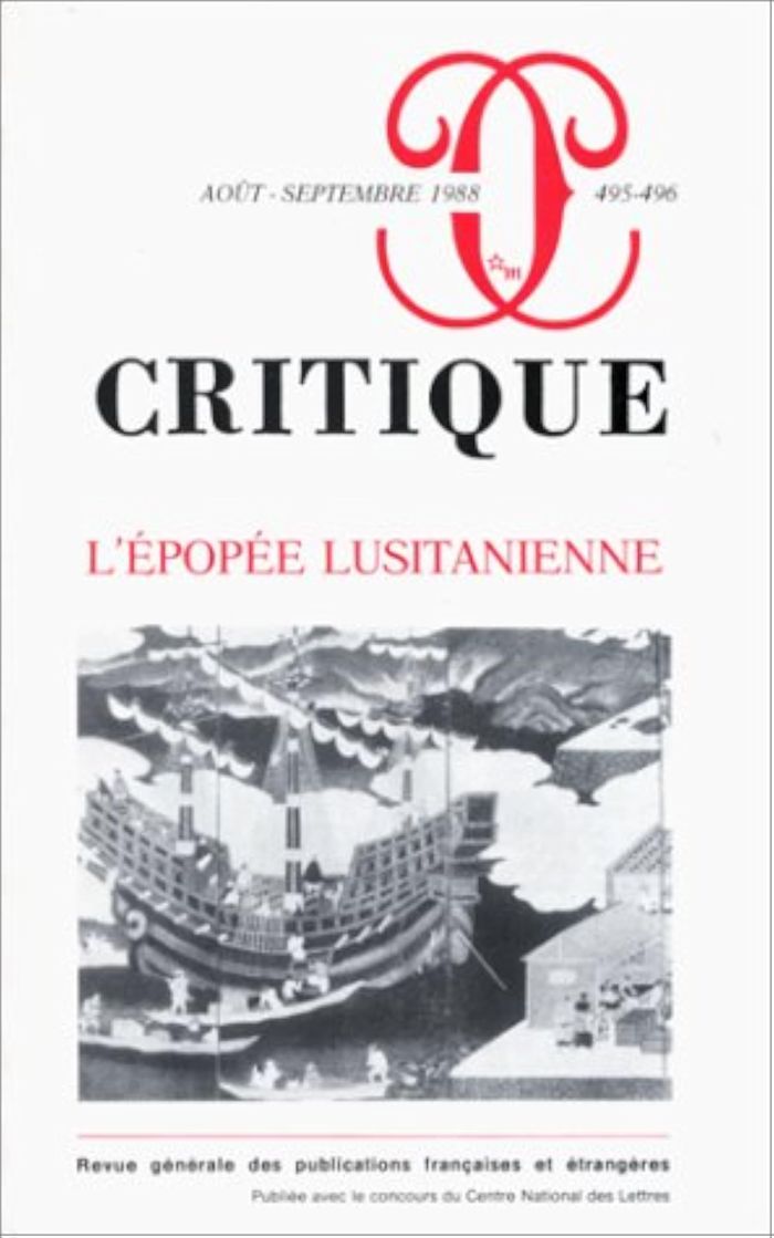 Couverture du livre « CRITIQUE 495 » de Collectif, librairie Les Contes Infusés à Corte
