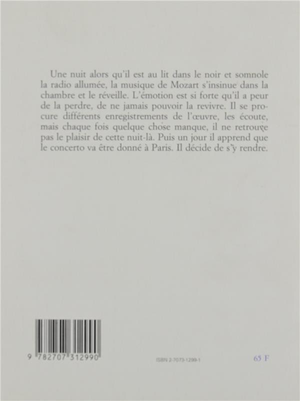 Quatrième de couverture de « K. 622 »