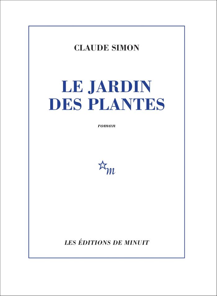 Couverture du livre « LE JARDIN DES PLANTES » de Claude Simon, librairie Les Contes Infusés à Corte