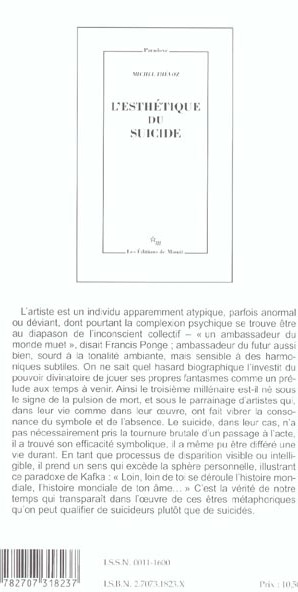 Quatrième de couverture de « REVUE CRITIQUE 678 »
