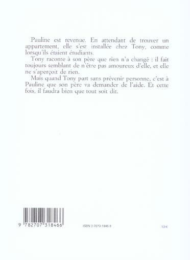 Quatrième de couverture de « SEULS »