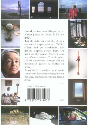 Quatrième de couverture de « MARGUERITE DURAS DE TROUVILLE »