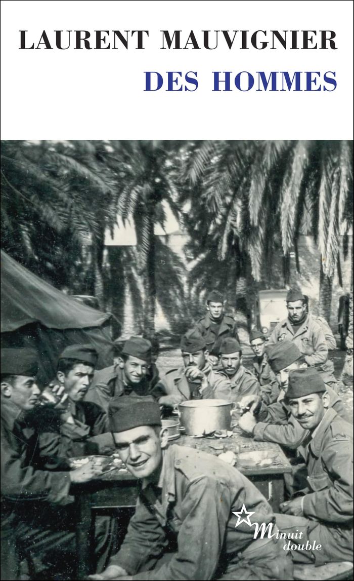 Couverture du livre « Des hommes » de Laurent Mauvignier, librairie Les Contes Infusés à Corte