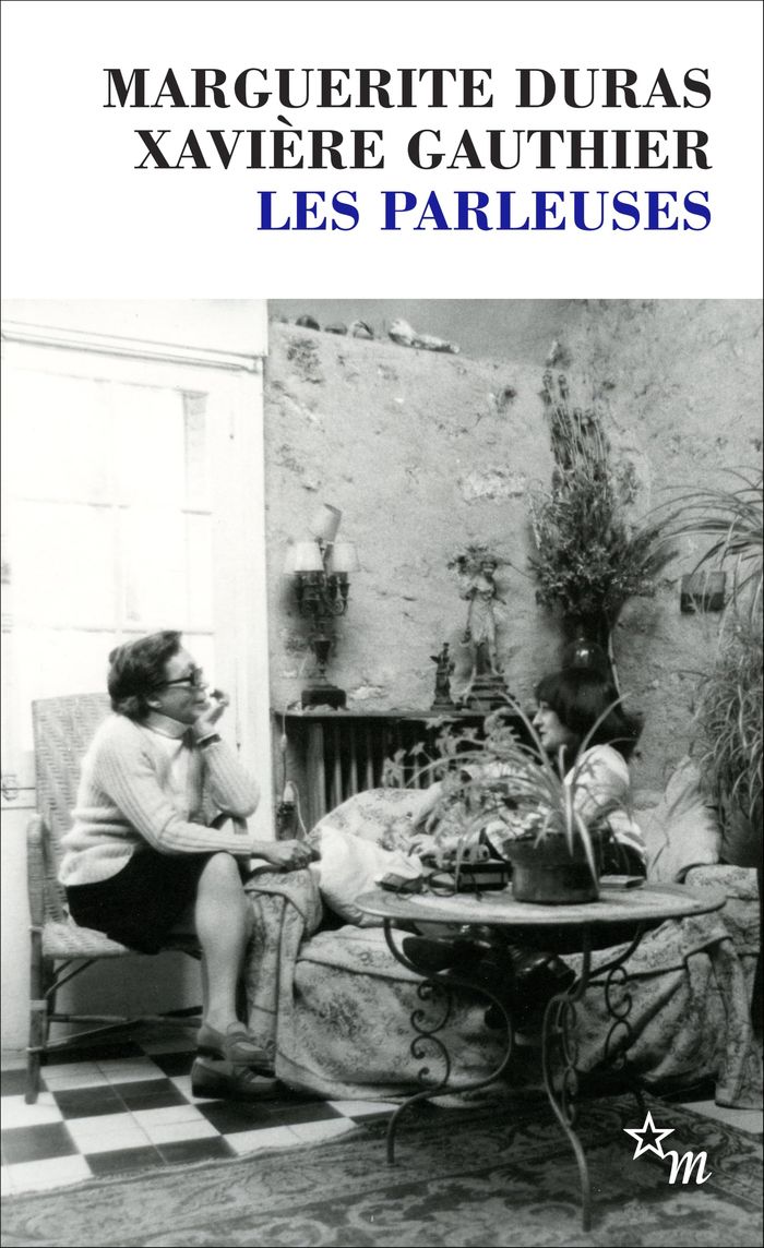 Couverture du livre « Les parleuses » de Marguerite Duras, librairie Les Contes Infusés à Corte