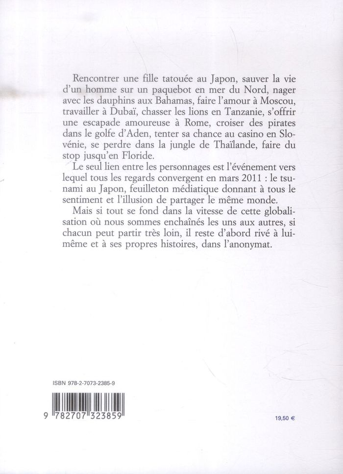 Quatrième de couverture de « Autour du monde »