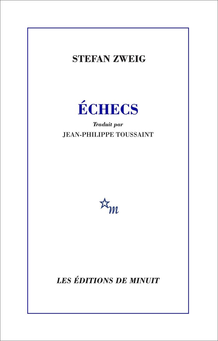 Couverture du livre « Échecs » de Stefan Zweig, librairie Les Contes Infusés à Corte