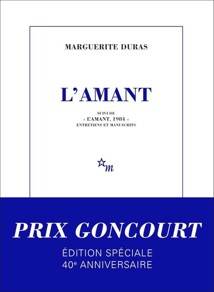 Couverture du livre « L'amant... » de Marguerite Duras, librairie Les Contes Infusés à Corte