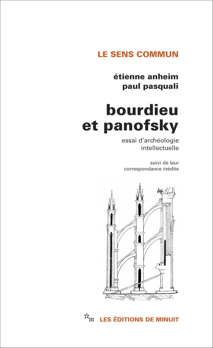 Couverture du livre « Bourdieu et Panofsky : essai d'archéologie intellectuelle » de Étienne Anheim, librairie Les Contes Infusés à Corte