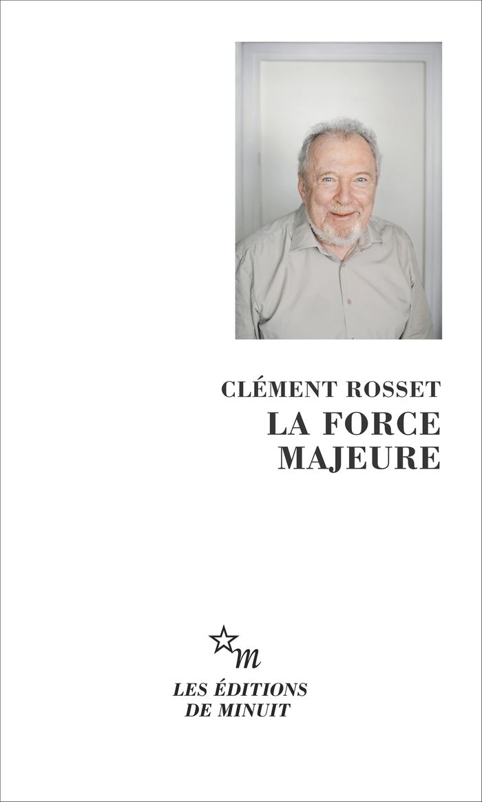 Couverture du livre « La Force majeure » de Clément Rosset, librairie Les Contes Infusés à Corte