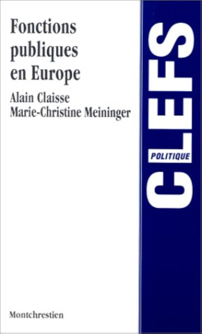 Couverture du livre « FONCTIONS PUBLIQUES EN EUROPE », librairie Les Contes Infusés à Corte