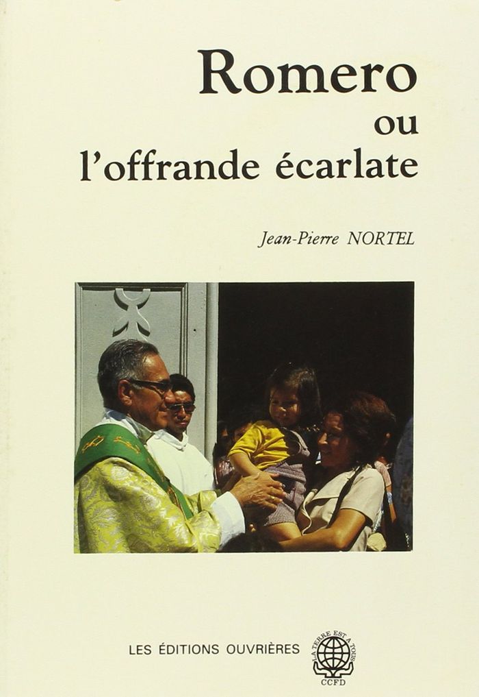 Couverture du livre « ROMERO OU L'OFFRANDE ECARLATE », librairie Les Contes Infusés à Corte