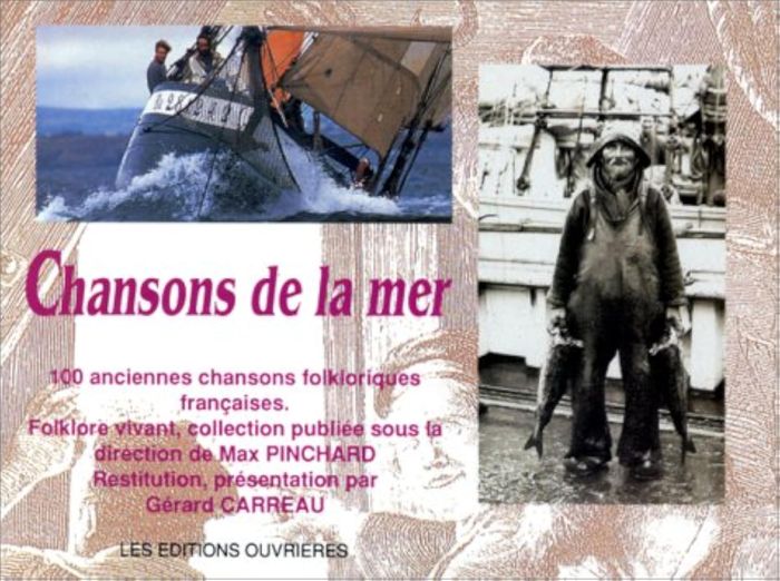 Couverture du livre « CHANSONS DE LA MER » de Collectif, librairie Les Contes Infusés à Corte