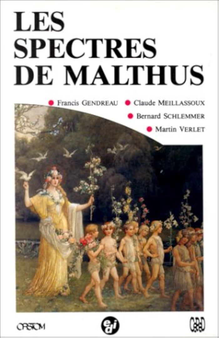 Couverture du livre « LES SPECTRES DE MALTHUS » de Gendreau/meillassoux, librairie Les Contes Infusés à Corte