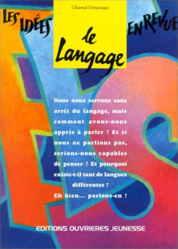 Couverture du livre « LE LANGAGE », librairie Les Contes Infusés à Corte