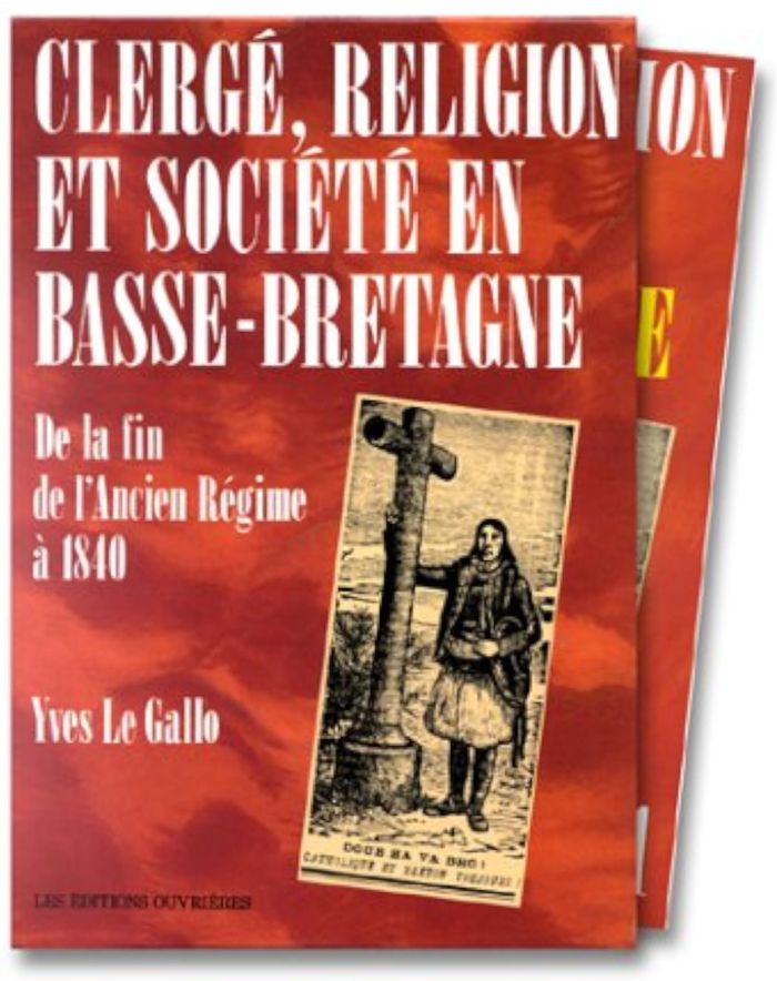 Couverture du livre « CLERGE, RELIGION ET SOCIETE EN BASSE BRETAGNE VOLUME 2 » de Le Gallo Yves, librairie Les Contes Infusés à Corte