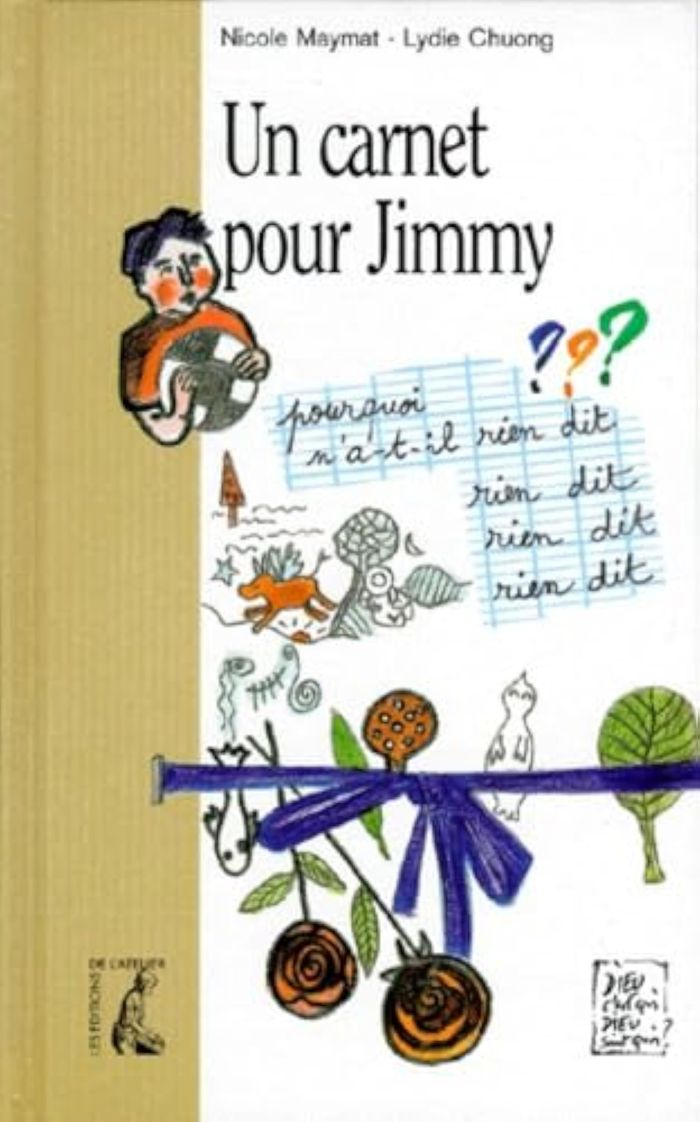 Couverture du livre « UN CARNET POUR JIMMY » de Maymat/chuong, librairie Les Contes Infusés à Corte