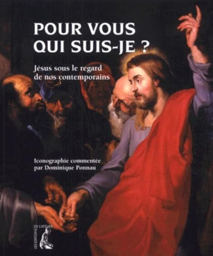 Couverture du livre « POUR VOUS, QUI SUIS-JE ?-JESUS, SOUS LE REGARD DE NOS CONTEM », librairie Les Contes Infusés à Corte