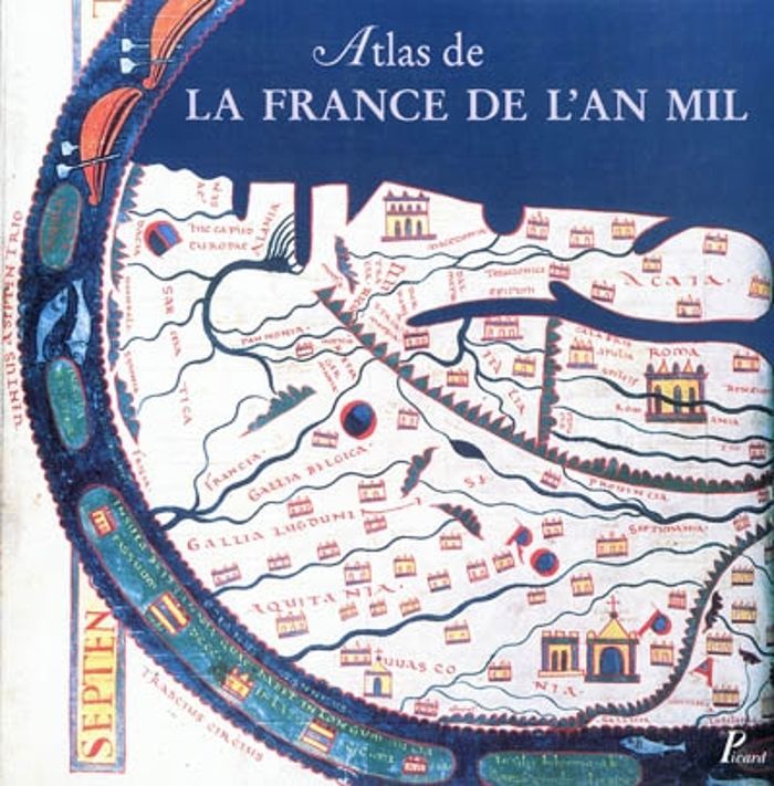 Couverture du livre « ATLAS DE LA FRANCE DE L'AN MIL. - AVEC L'AIDE TECHNIQUE DE J. LEURIDAN. » de Michel Parisse, librairie Les Contes Infusés à Corte