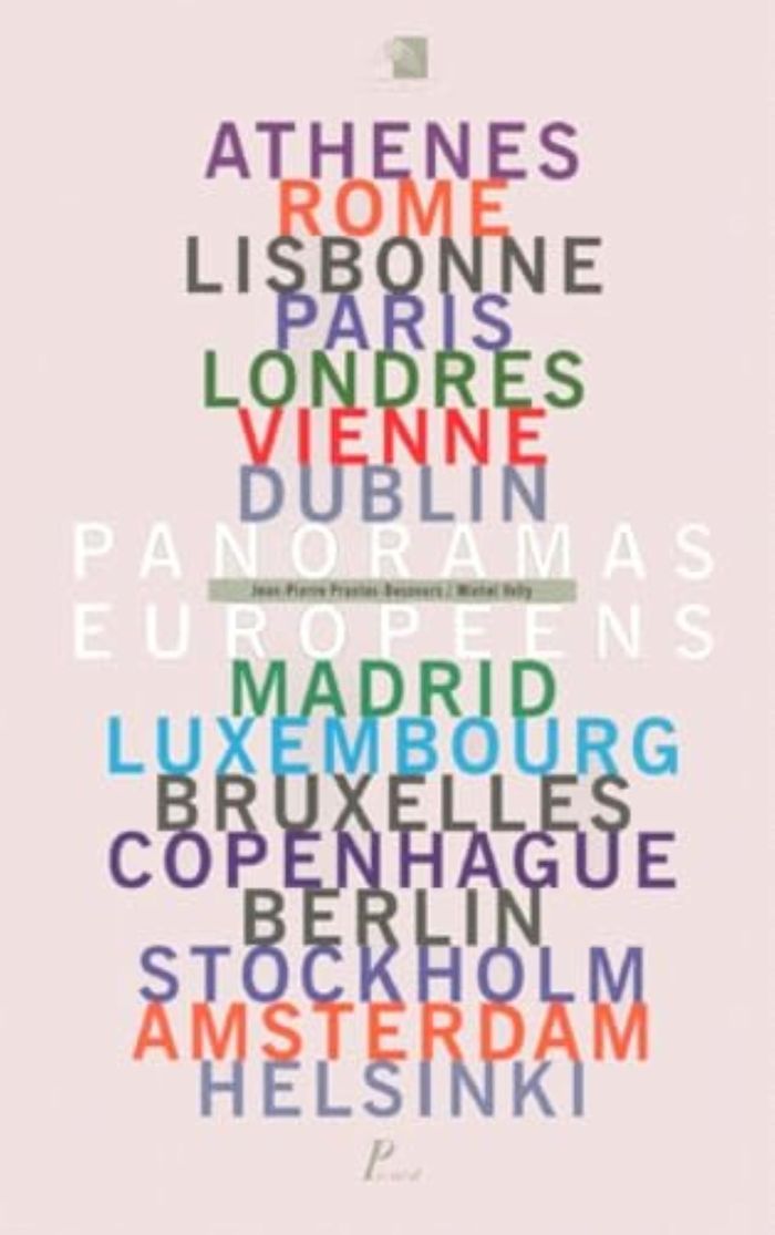 Couverture du livre « PANORAMAS EUROPEENS. » de Pranlas-Descours, librairie Les Contes Infusés à Corte