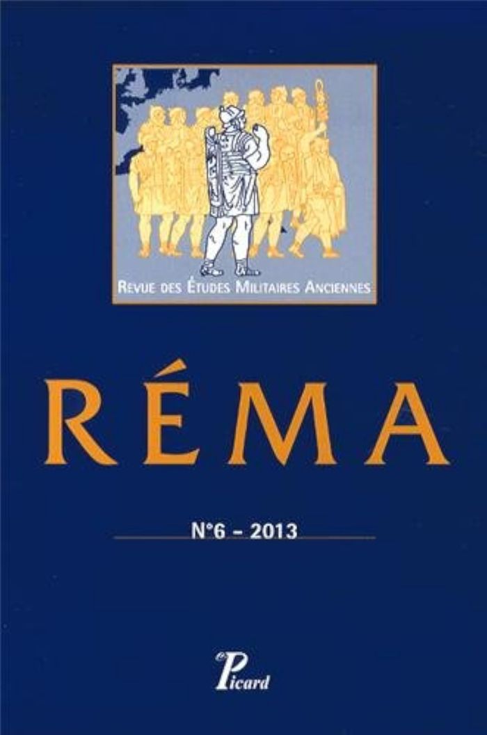Couverture du livre « REVUE DES ETUDES MILITAIRES ANCIENNES N 6 » de Giusto Traina, librairie Les Contes Infusés à Corte
